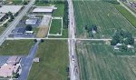 Terra Haute Maple Street Crossing Aerial
